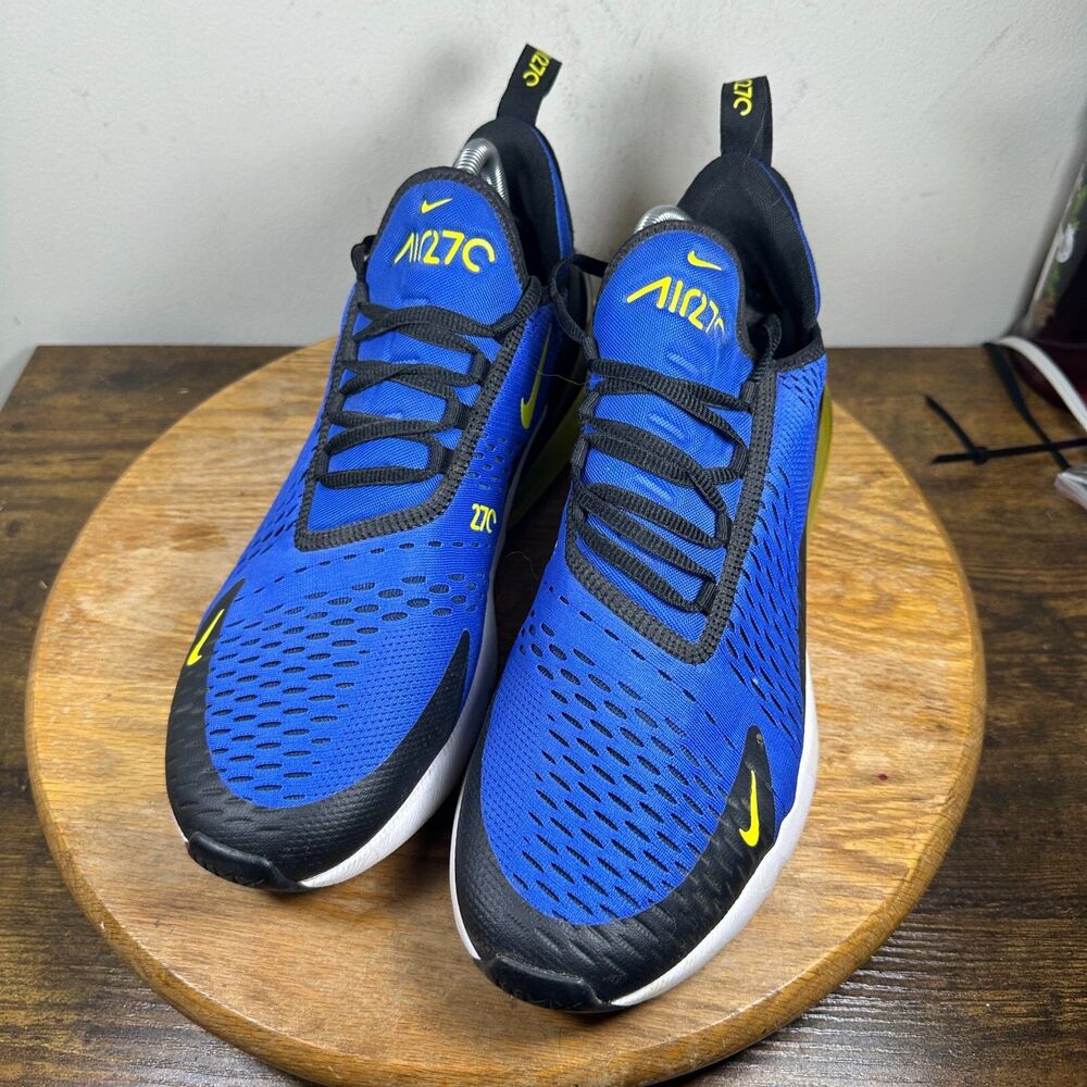 Nike Air Max 270 Warriors Game Royal Rare Shoe Men's Size 10 BV2517-400 - Picture 2 of 8